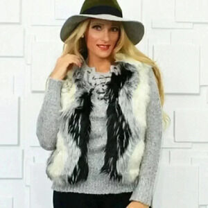 Vest Jacket GORGEOUS FAUX FUR VEST